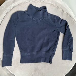 Madewell navy turtleneck sweater